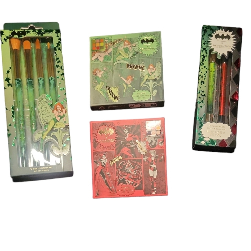 NWT set of 4 DCs Harley Quinn Poison Ivy × Revolution